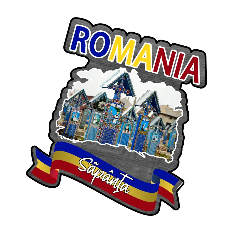 Mgs168-sapanta, romania, magnet frigider
